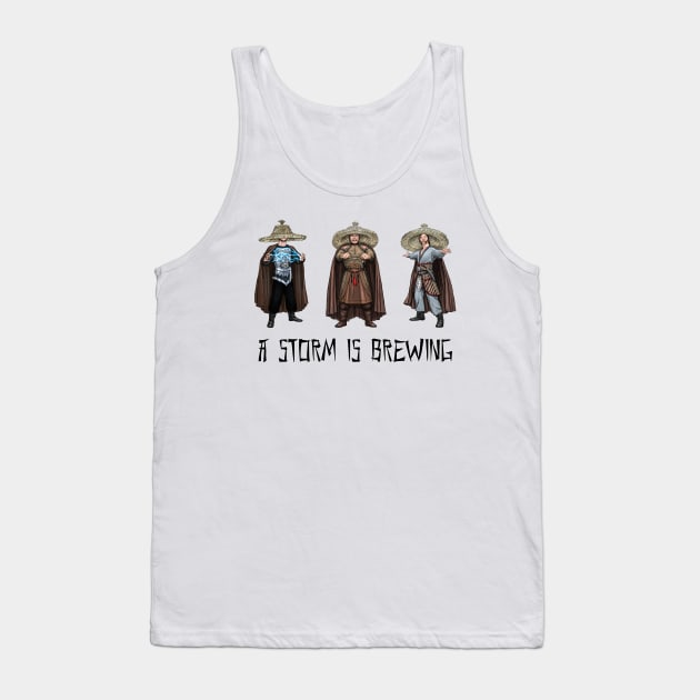3 Storms - A Storm Is Brewing - Big Trouble in Little China 1986 Tank Top by PreservedDragons